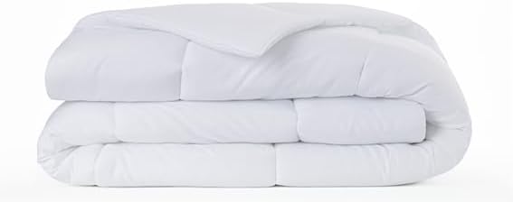 Todocama - Edredón, Relleno nórdico de Fibra, 3003, antiácaros, otoño-Invierno, 300gr/m², Color Blanco (Todas Las Medidas Disponibles). (Cama 80/90-150x220 cm)