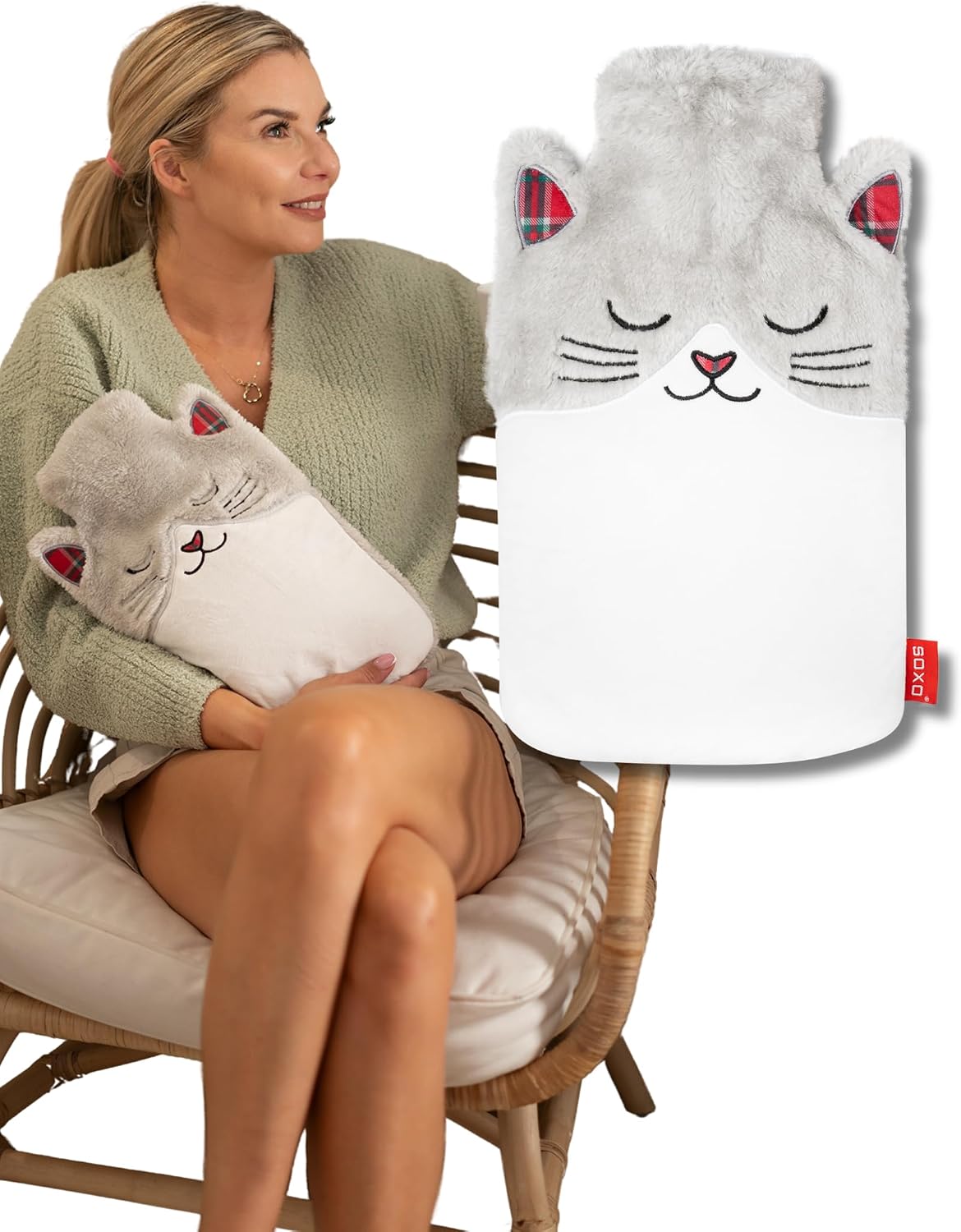 soxo Bolsa Agua Caliente 1,8 L Gato - Animales Hot Water Bottle