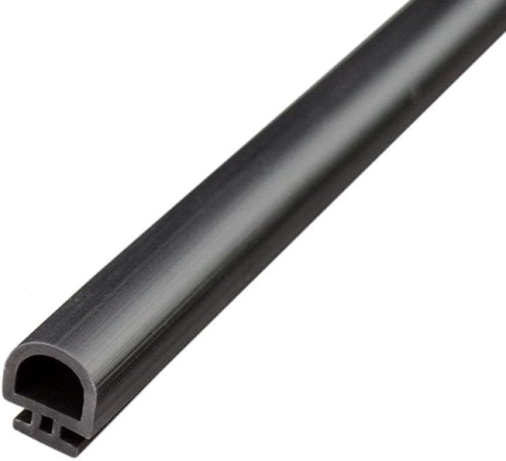 Longitud 10 M Ancho Inferior 5/6/7 Mm Aleación De Aluminio Tira De Sellado De Puertas Y Ventanas Aislamiento Acústico Tira De Silicona Fondo Plano Impermeable Tira-5 Mm