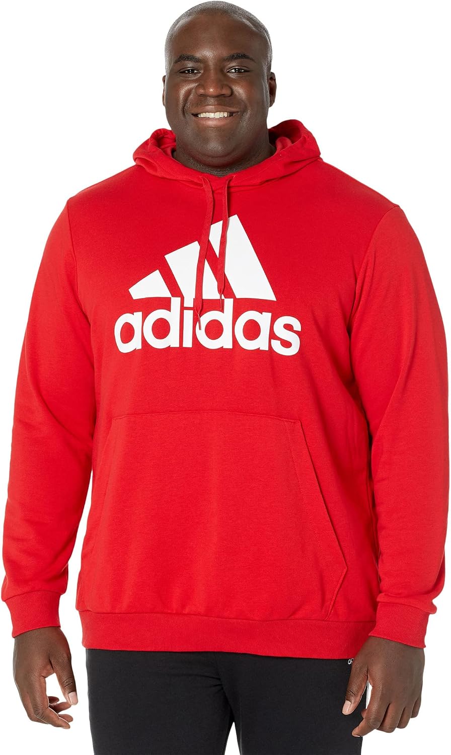 adidas Men's Sudadera con Capucha Essentials Big Logo French Terry