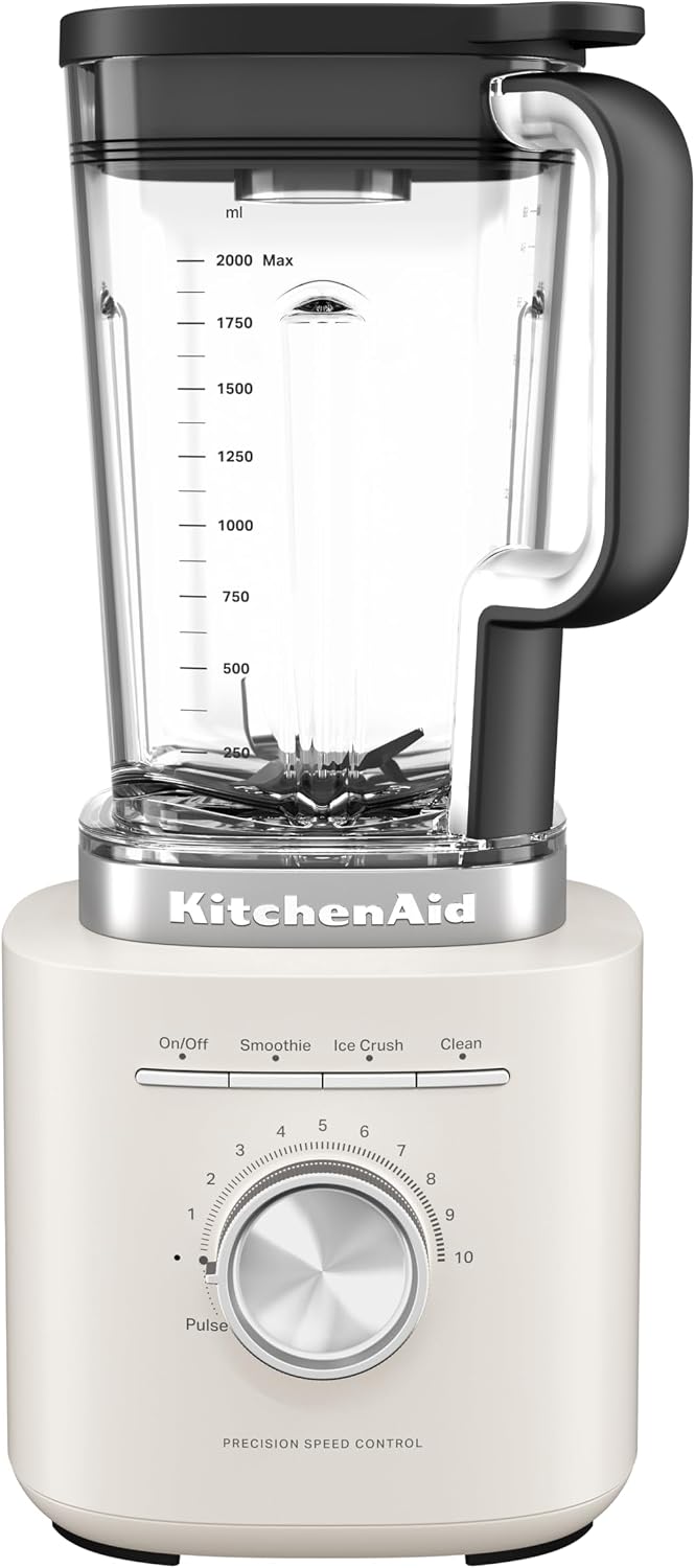 KitchenAid Batidora de Vaso Pure Power 2L Envase sin BPA Porcelain white
