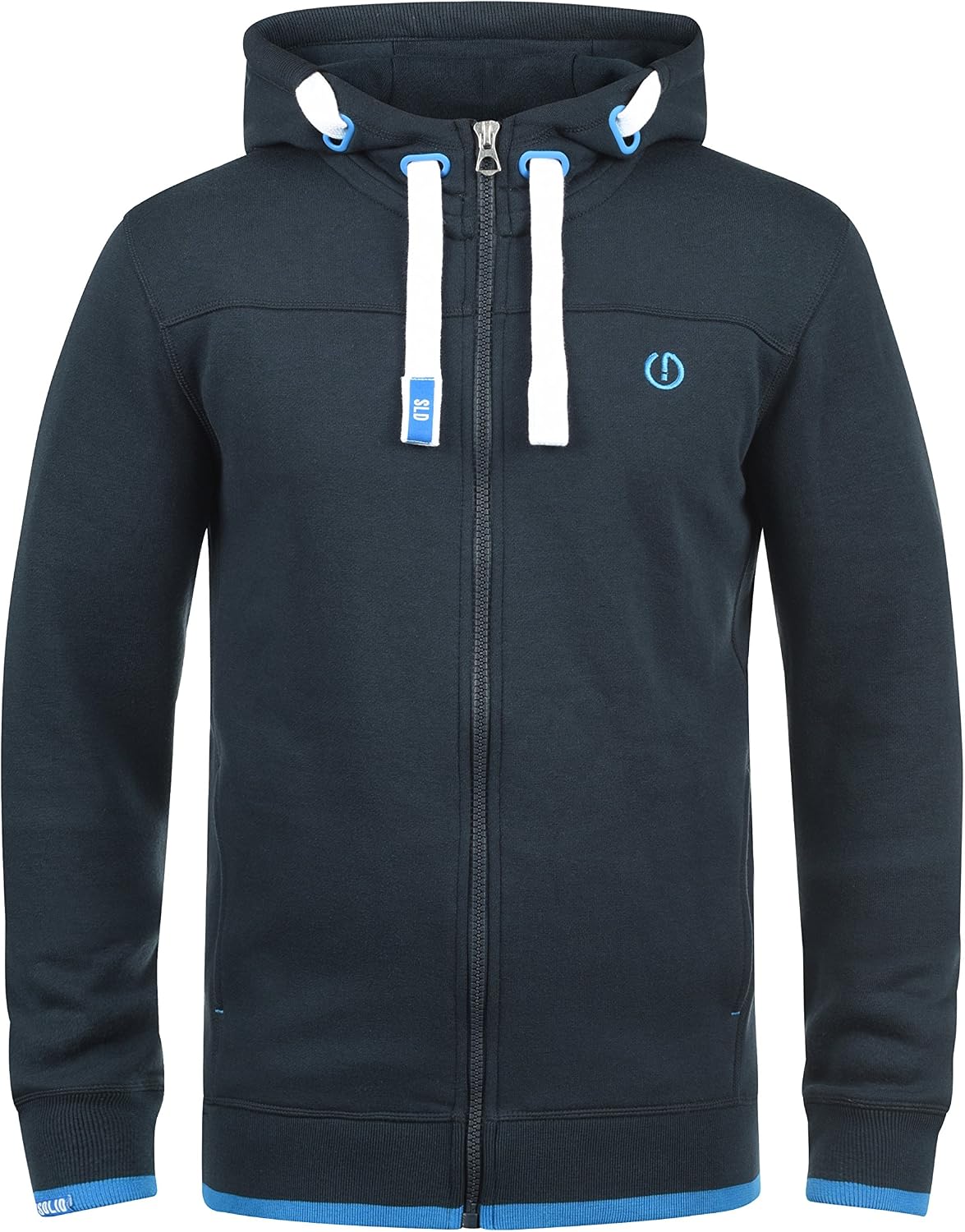 !Solid BenjaminZip Chaqueta Sudadera con Capucha Hoodie para Hombre con Capucha con Cremallera con Forro Polar Suave Al Tacto