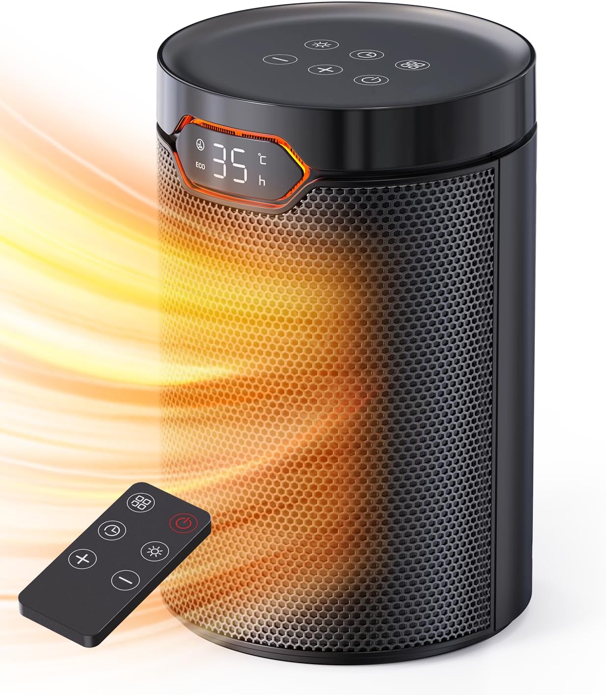 QEXREED Calefactor Bajo Consumo, 1500W, PTC