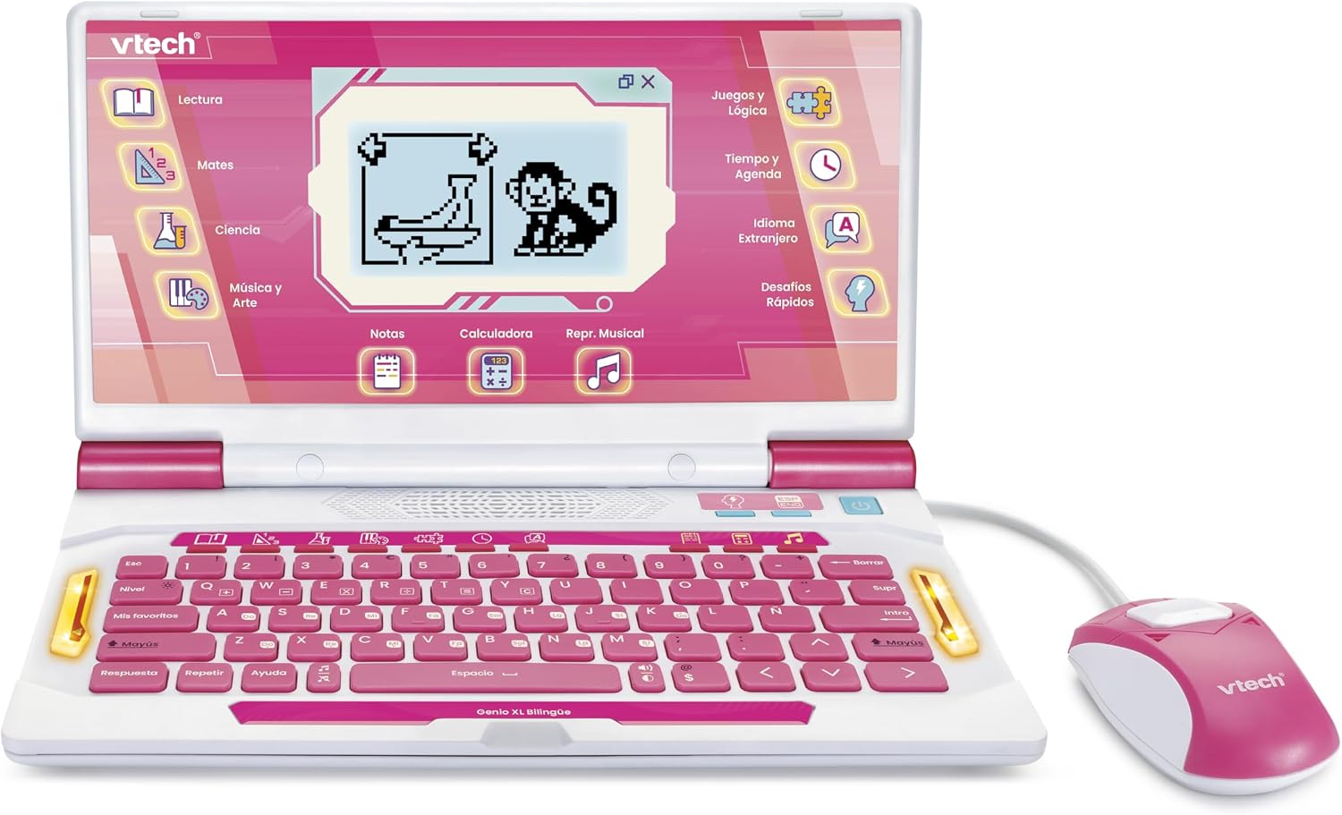 VTech - Genio XL Bilingüe Español-Inglés, Juguetes Electrónicos +5 Años