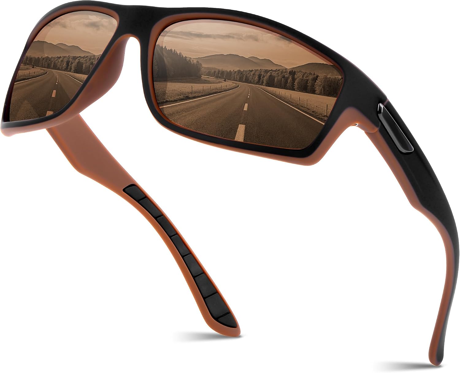 Gafas de Sol Polarizadas para Hombre y Mujer - Gafas Deportivas con Protección UV400 para Conducir, Ciclismo, Pesca y Running