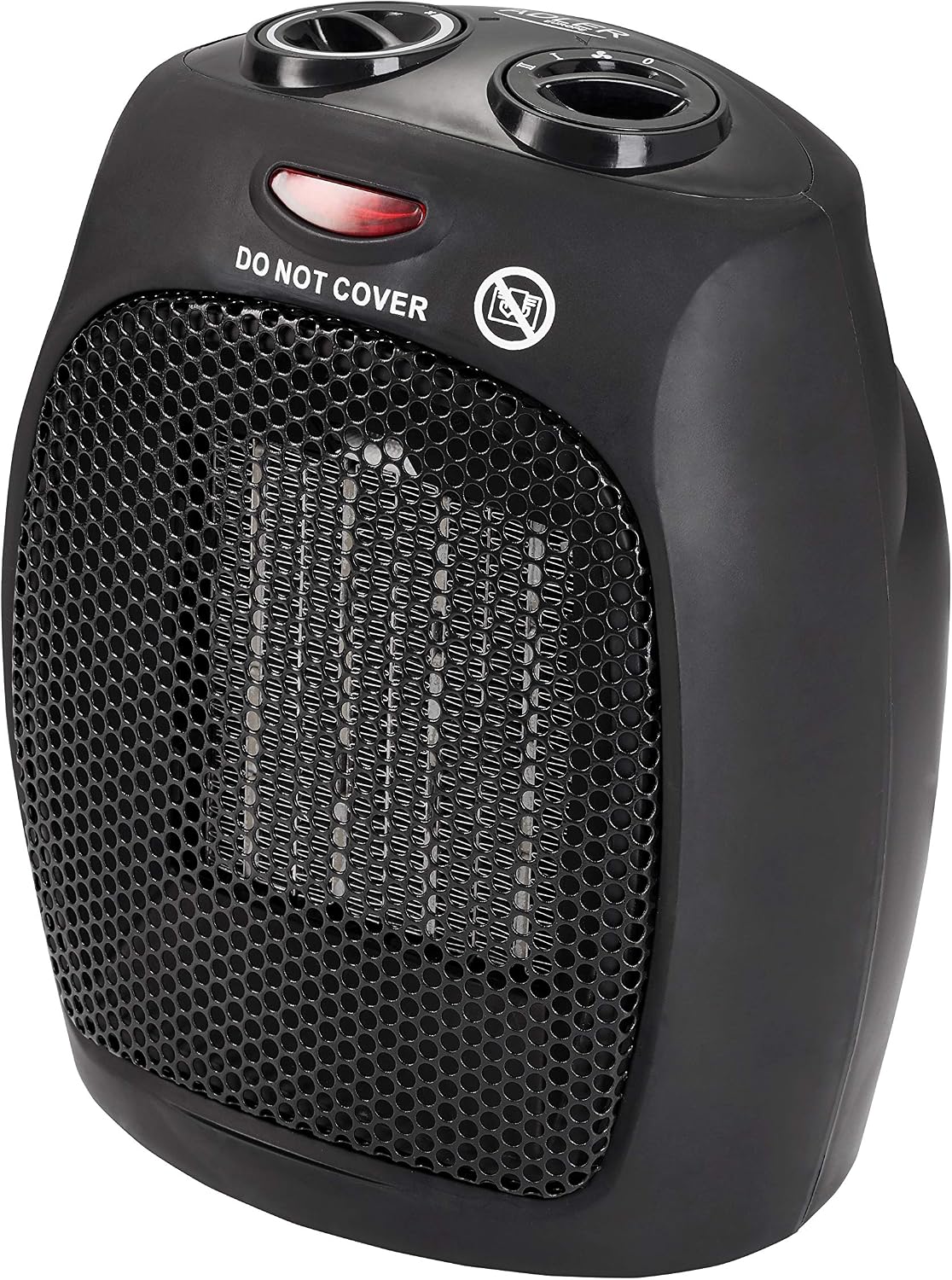 Adler AD 7702 Calefactor Cerámico Portátil PTC, 2 niveles potencia, Termostato, Aire Frío/Caliente, Protección Sobrecalentamiento, 1500W