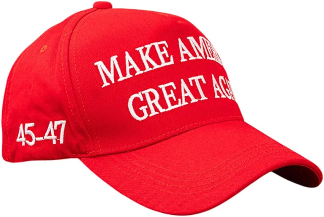 Trump 2024 MAGA Hat Make America Great Again Donald Trump Slogan with USA Flag Cap