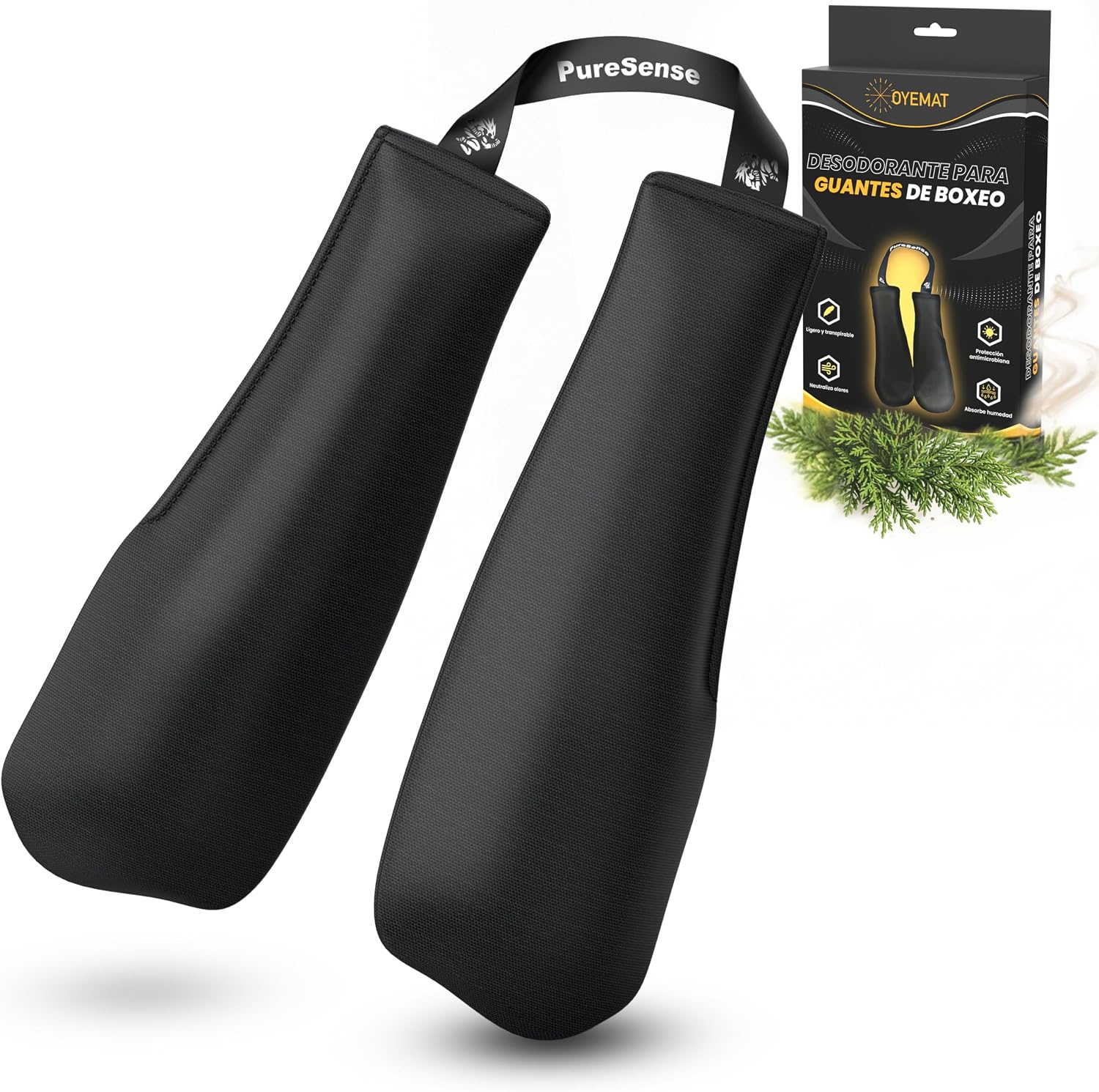 Desodorante Guantes Boxeo y Otros Deportes - Elimina Olores y Absorve Humedad - Accesorio Esencial para Equipamiento de Boxeo - Secador de Guantes de Boxeo