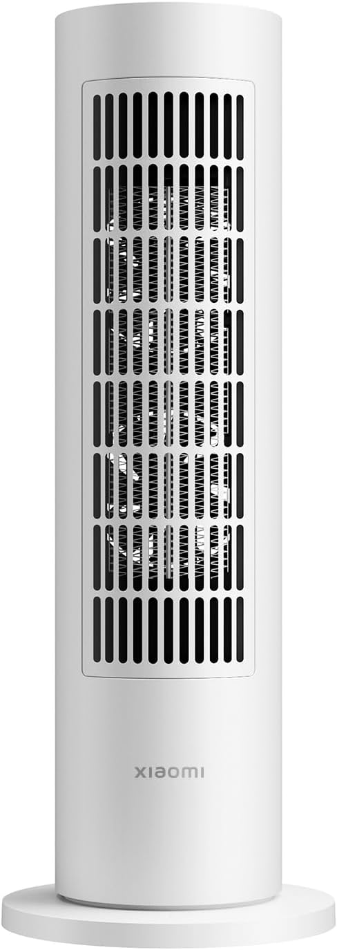 Xiaomi Mi Heater Tower Lite White EU BHR6101EU - 2000W de potencia, 4 modos de funcionamiento, 70° de ventilación, blanco (Versión ES + 3 años de garantía)
