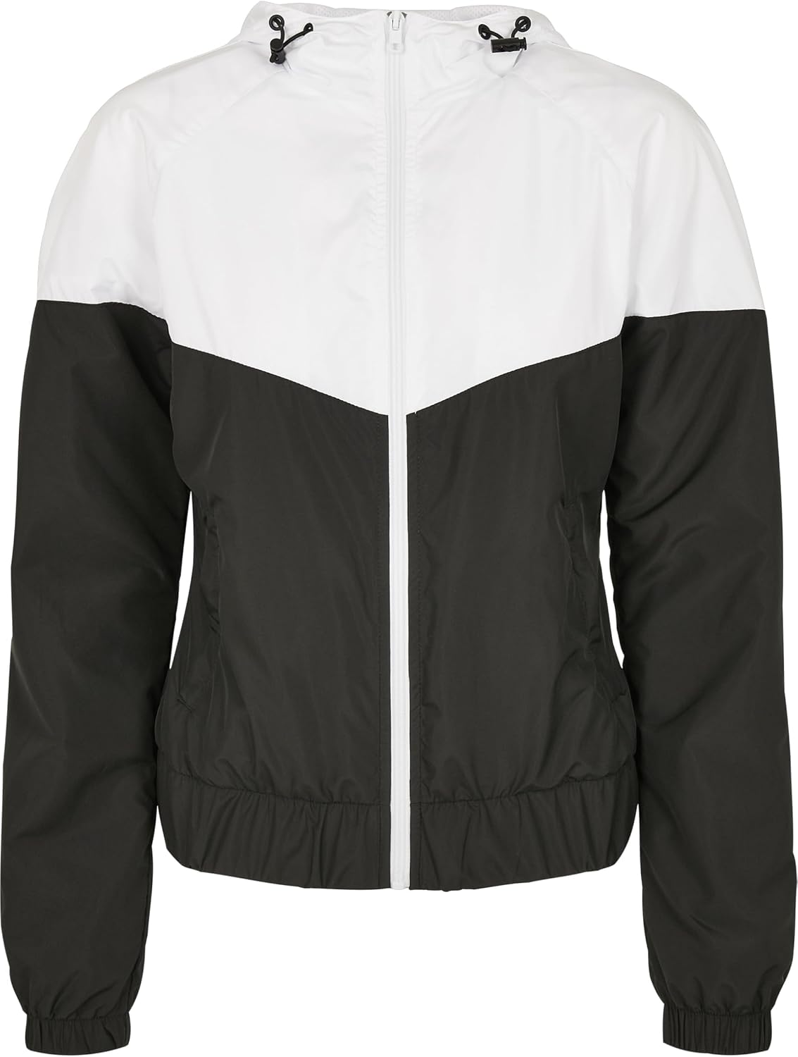Urban Classics Ladies Arrow Mujer Cortavientos blanco-negro