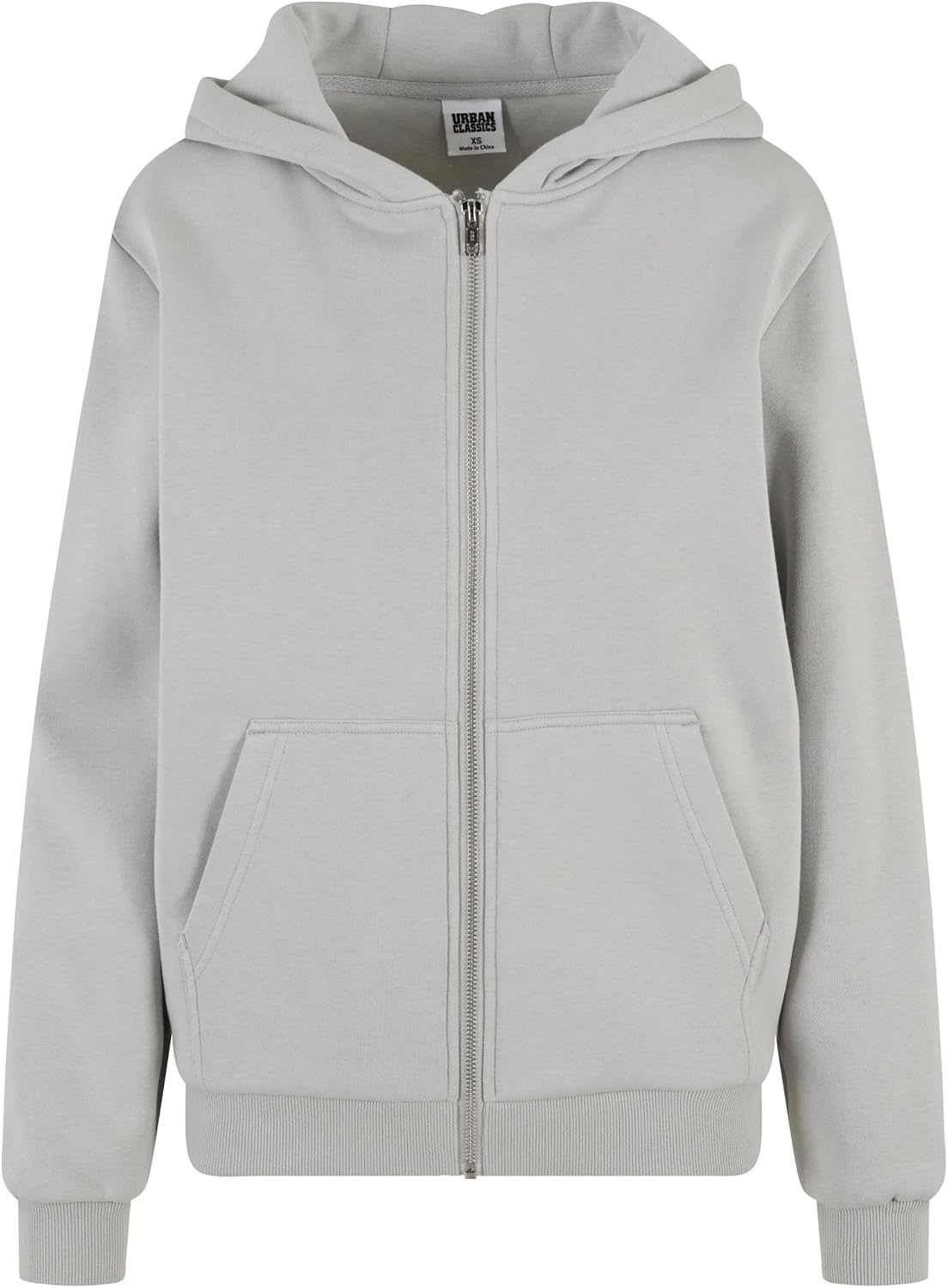 Urban Classics Capucha Suave Mujer con Cremallera Mujer Capucha con Cremallera Negro