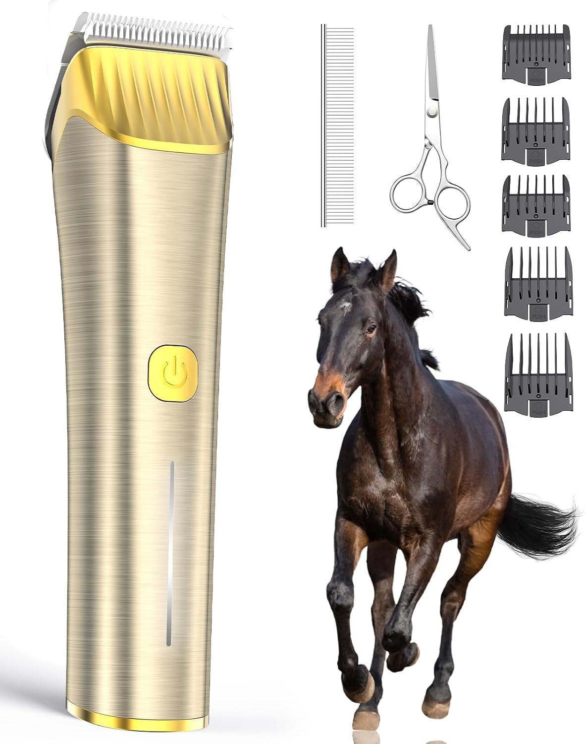 oneisall Premium maquina de cortar pelo caballos profesional
