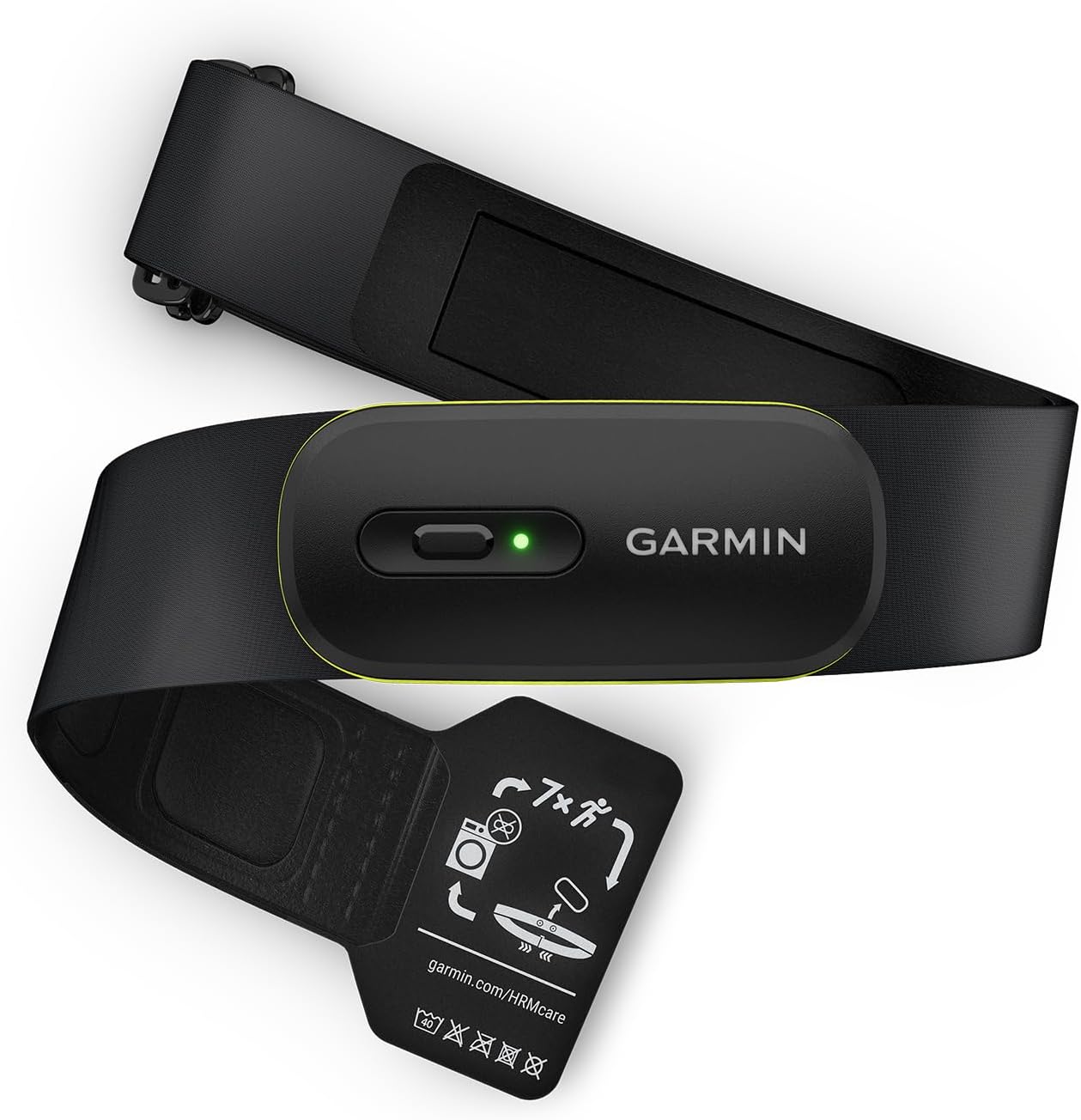 Garmin HRM-600, Monitor de Frecuencia Cardiaca Premium, Datos HRV, Dinámica de Carrera, Pasos, Velocidad, Distancia, Registra y sincroniza Datos sin Reloj, Correa Lavable a máquina, Talla M-XL