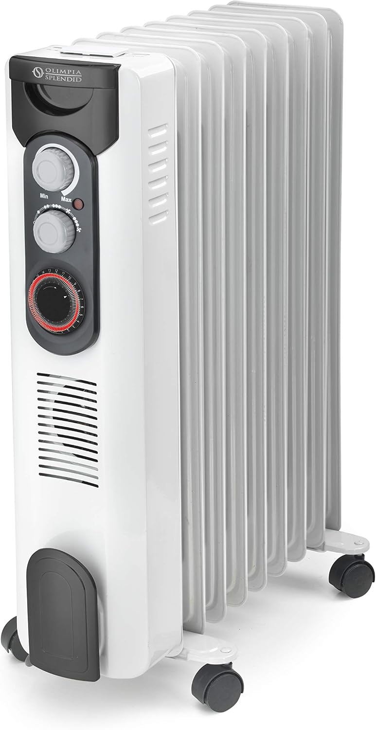 Olimpia Splendid 99620 Caldorad 7 Radiador de Aceite 1500 W, 50 m³
