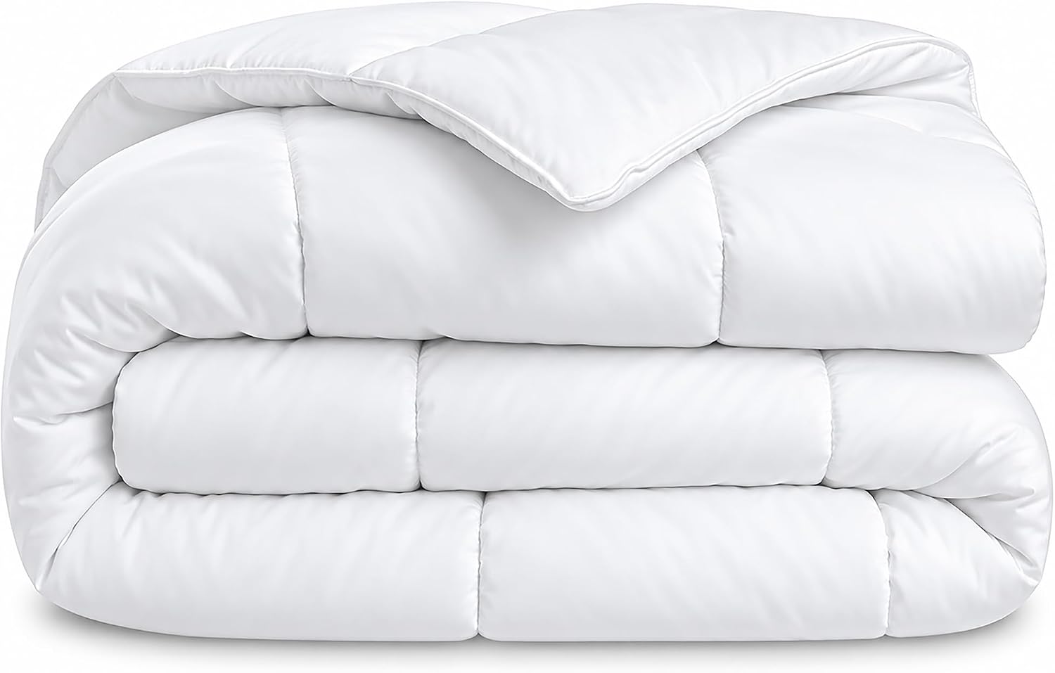 SOMNI HOME Relleno Nórdico Cama 80/90 cm, 150 x 220 cm, 400 g/m², Edredón Blanco para Funda Nórdica, Tacto Pluma, Fibra Hueca Siliconada, Cálido, Ligero, Suave y Lavable