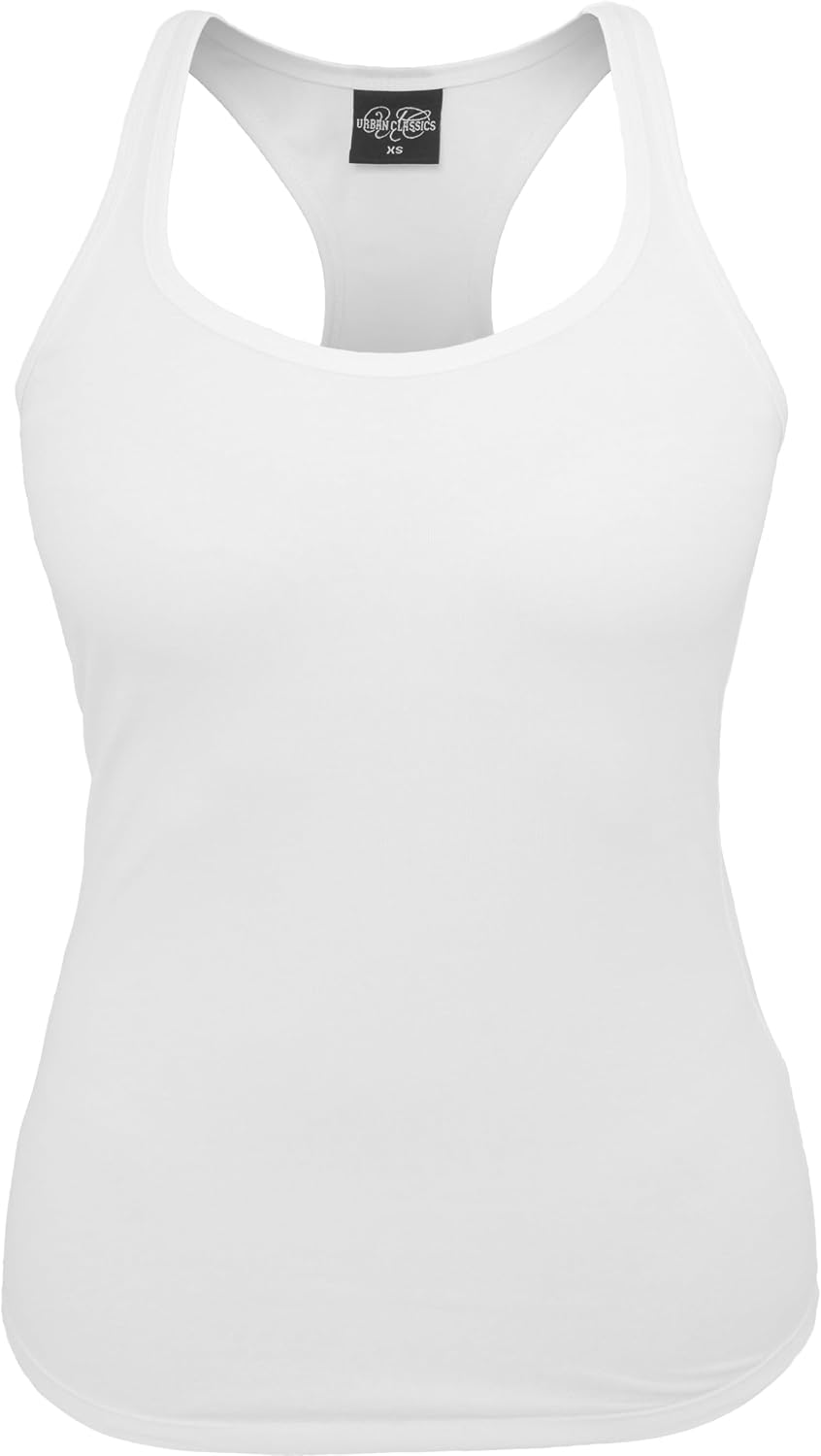 URBAN CLASSICS Camiseta de tirantes para mujer en jersey, top sin mangas para mujer, blusa de verano disponible en varios colores y tallas XS - 5XL