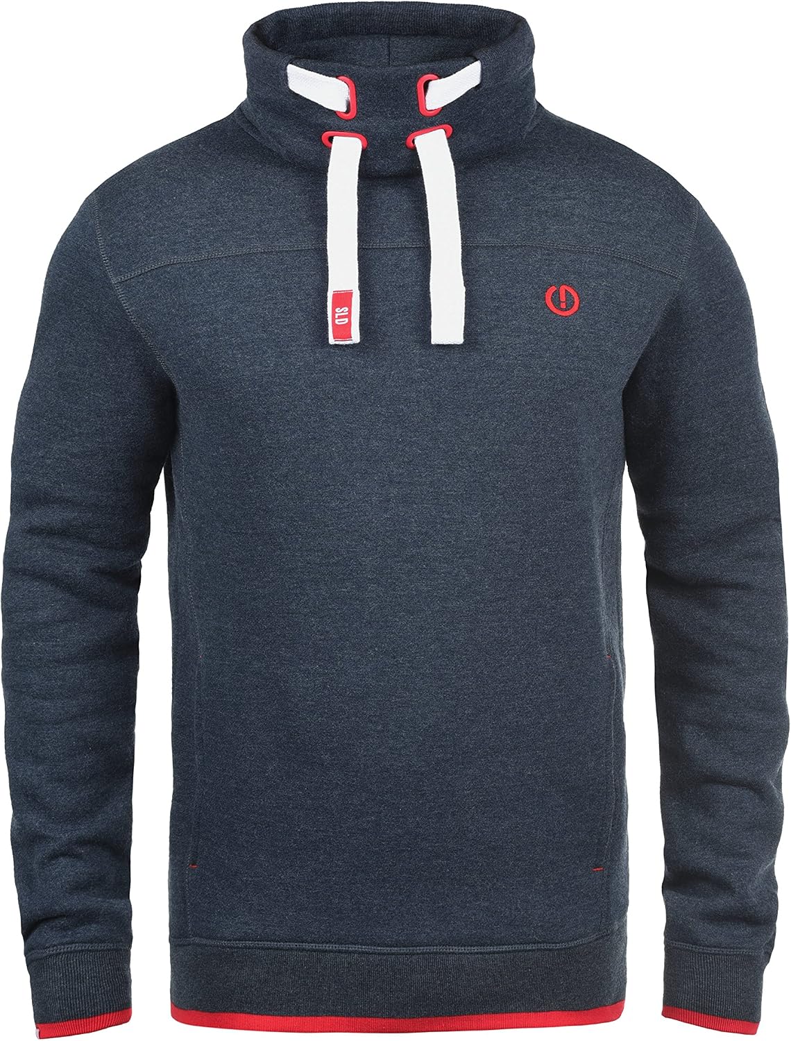 !Solid Benjamin Jersey Sudadera Suéter para Hombre con Cuello Alto con Forro Polar Suave Al Tacto