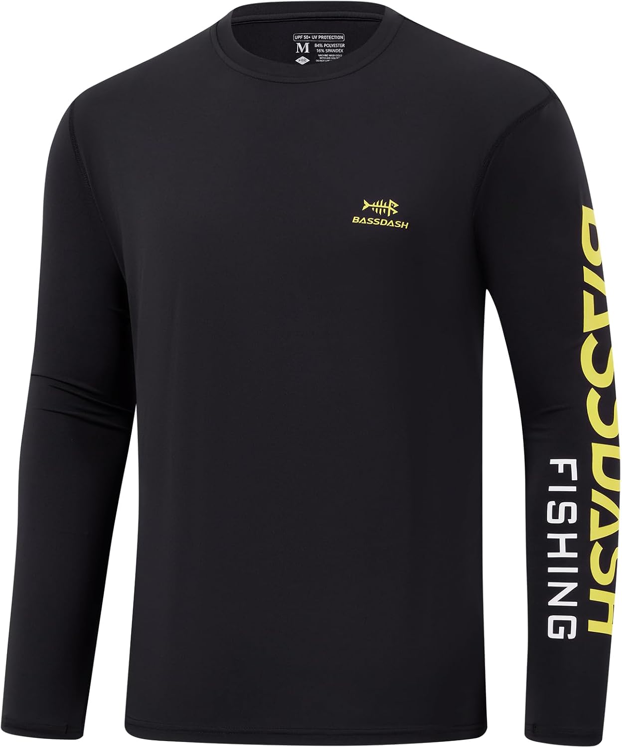 Bassdash Camiseta de Manga Larga para Hombre Camisetas de Pesca para Hombre protección Solar UV UPF 50+ Secado Rápido