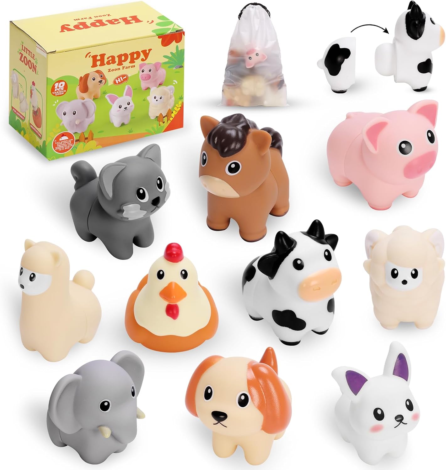 Juguetes Niños 1 2 3 Años, Juguetes Montessori 1-3 Años, Juegos Educativos de Apilar,Juguete Bebe 1 año, Clasificar Formas y Colores, Regalo Bebe para Cumpleaños