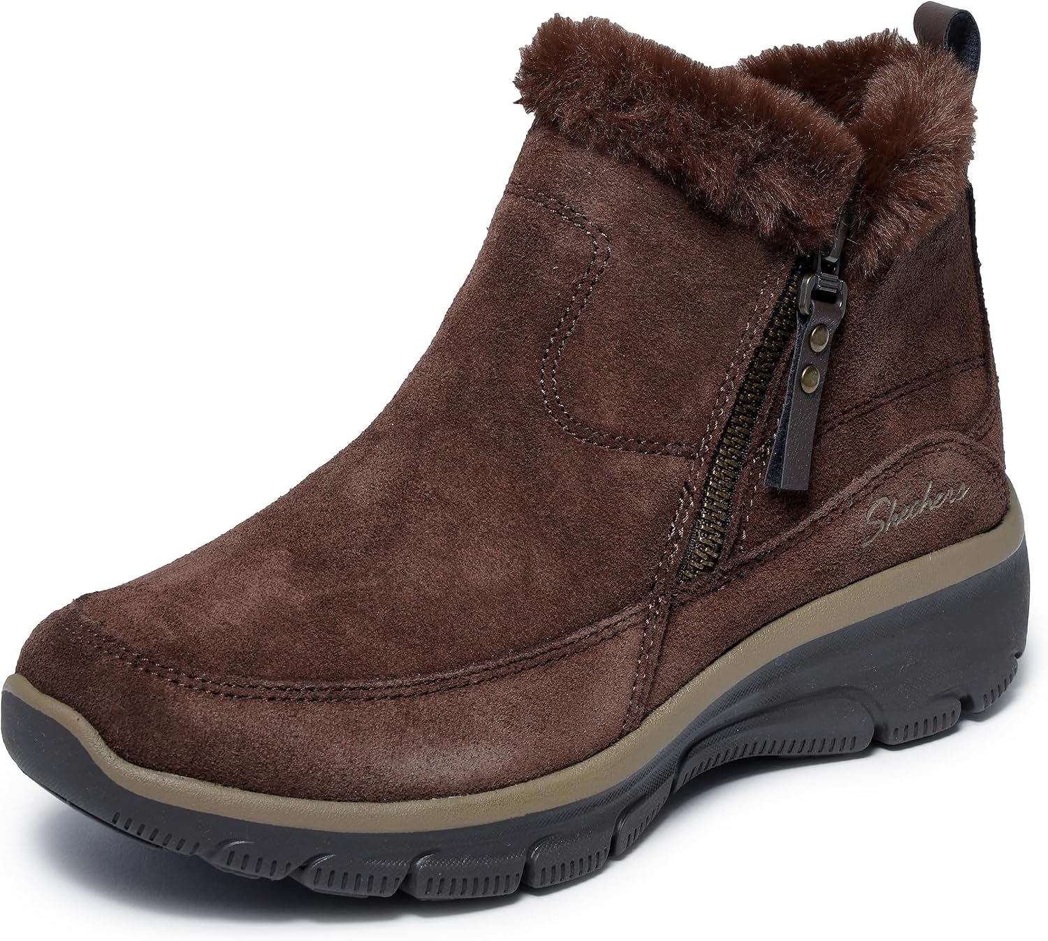 Skechers Mujer Easy Going Cool Zip! Boots
