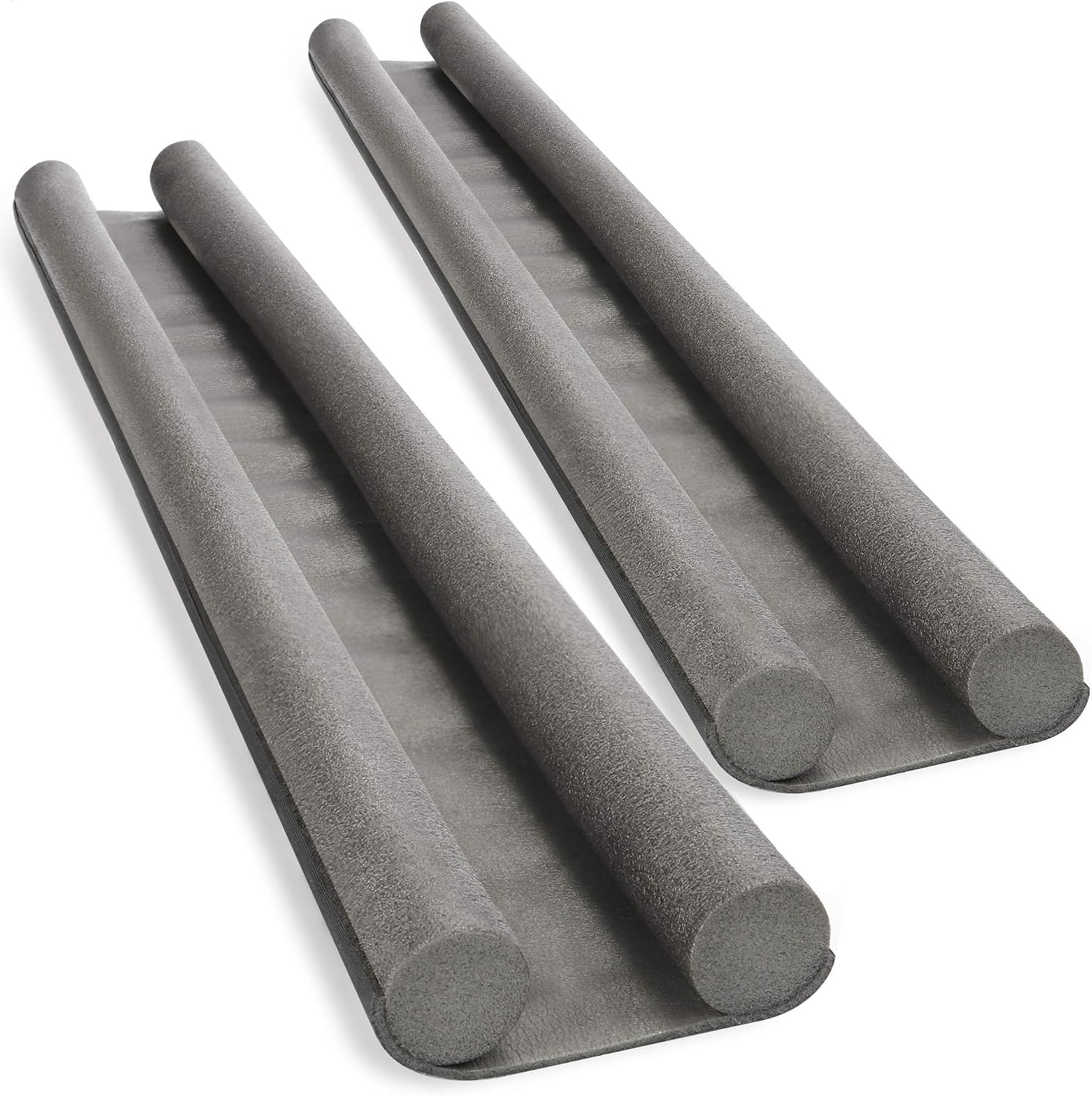 COM-FOUR® 2x cortavientos para la puerta, junta inferior de la puerta