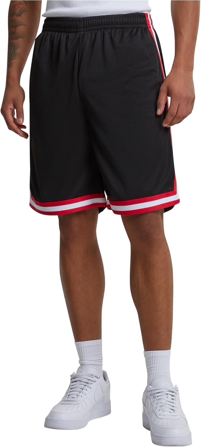 Urban Classics Pantalones Cortos AOP de Malla para Hombre