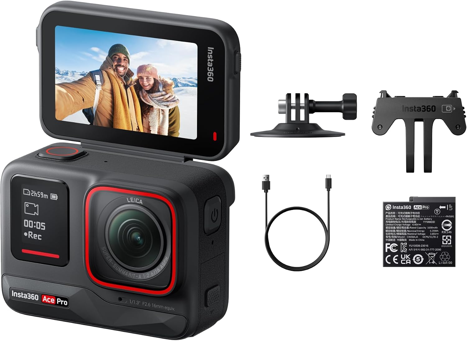 Insta360 Ace Pro - Cámara de acción diseñada con Leica