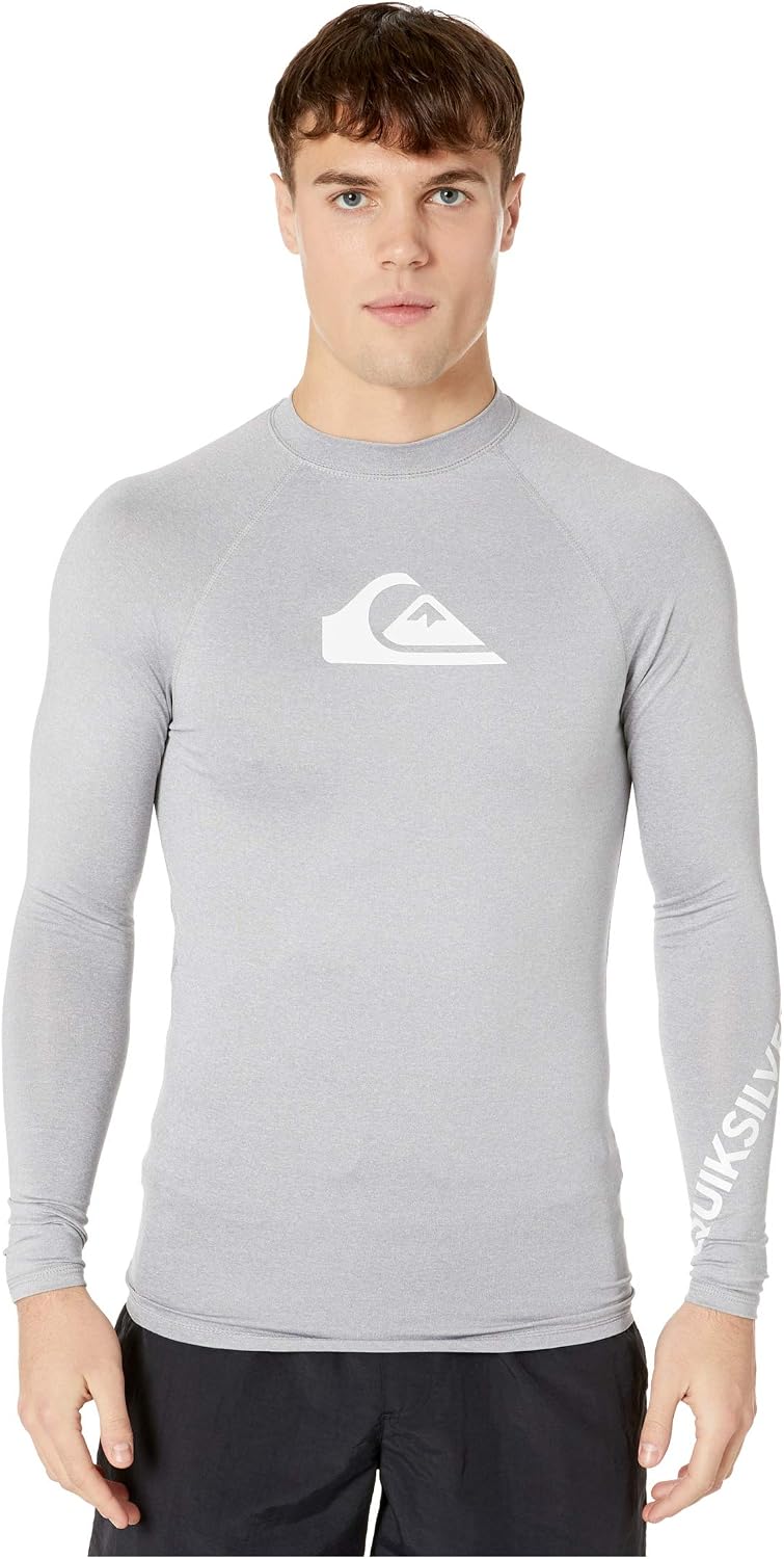 Quiksilver Camiseta de Baño All Time Rashguard Lsf 50+ para Hombre Camisa de protección de Sarpullido Hombre (Pack de 1)