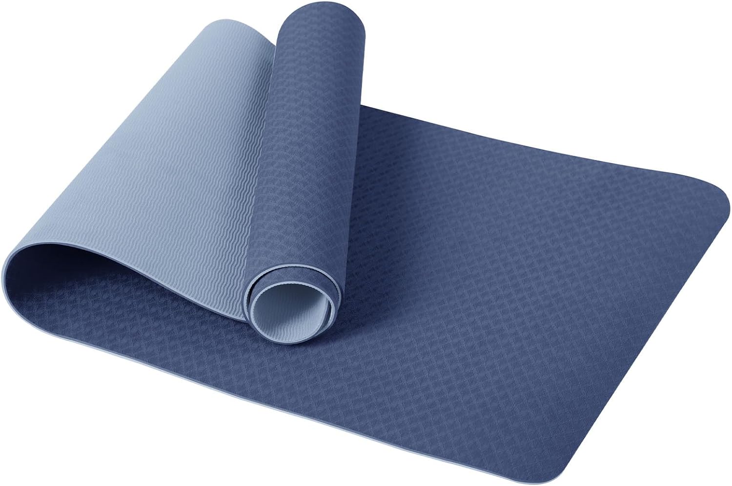 Good Nite Esterilla de yoga para ejercicio, fitness, extra gruesa, antideslizante, para deportes, pilates, gimnasio, resistencia con correa de transporte, 183 x 61 x 0,6 cm