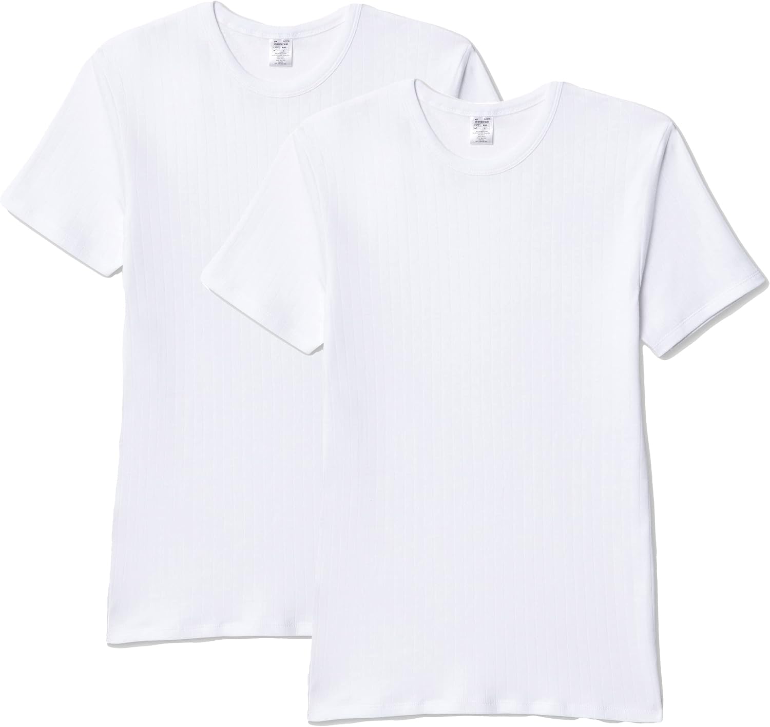 Abanderado Pack Camiseta térmica Manga Corta Algodón de Invierno Hombre x2