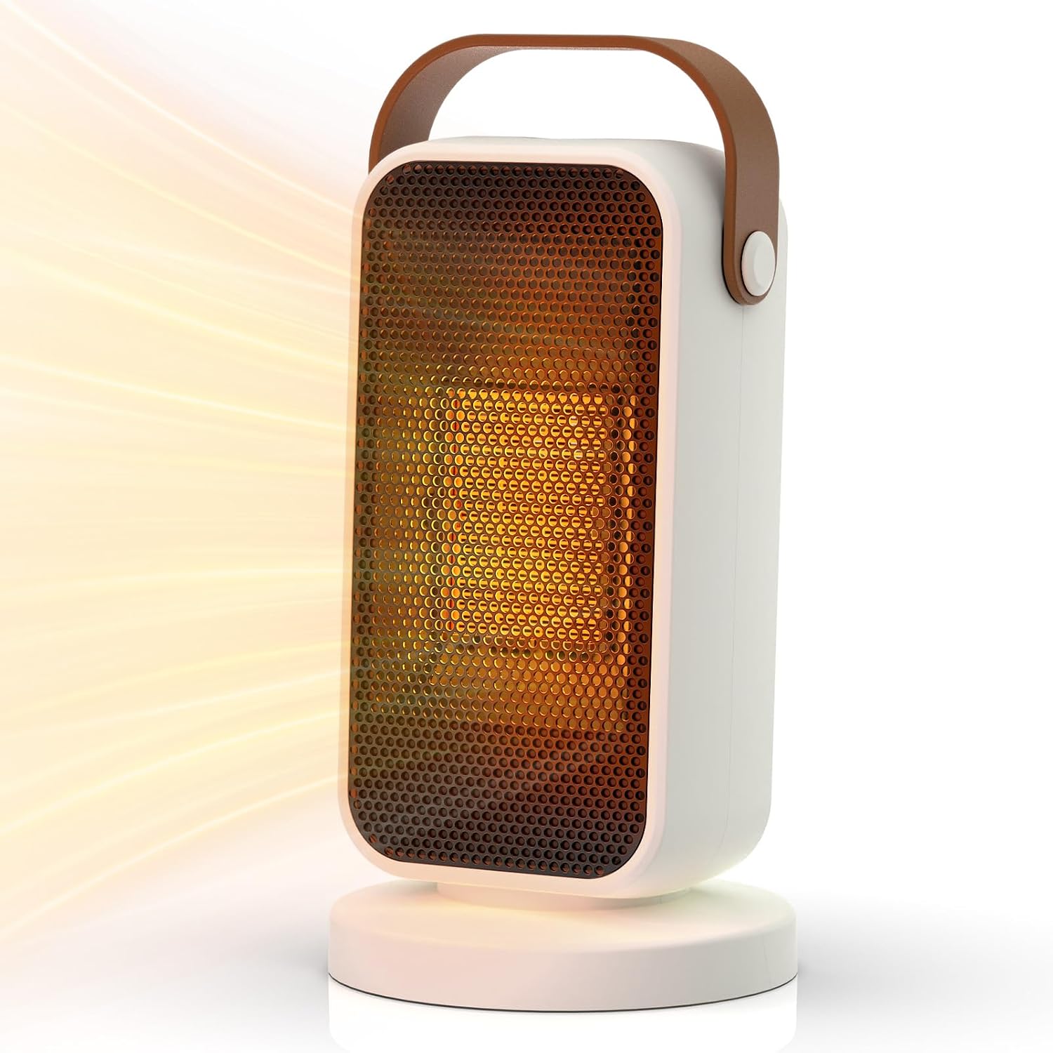 Calefactor Electrico Portátil, Mini Silencioso Calefactor de 1200 W