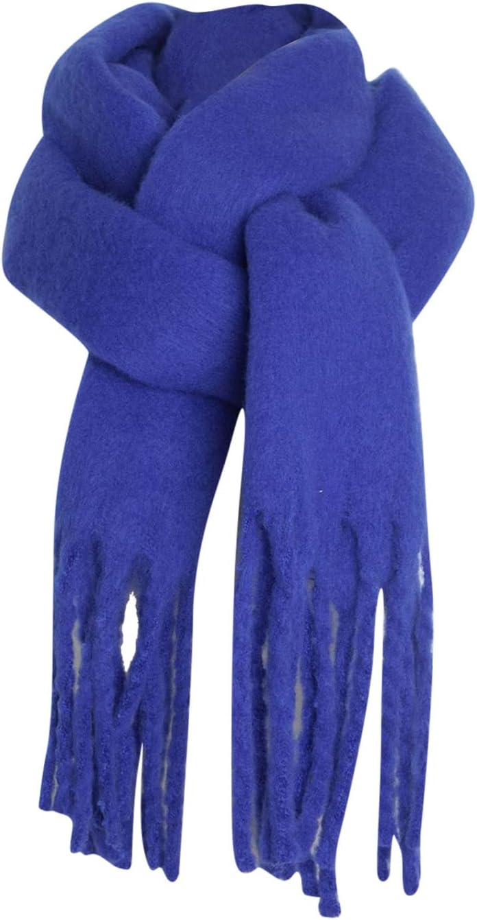 bufanda cálida y gruesa bufanda clásica femenina y bufanda diaria bufanda femenina punto fino Invierno cálido bufanda de mejillón de invierno tela femenina