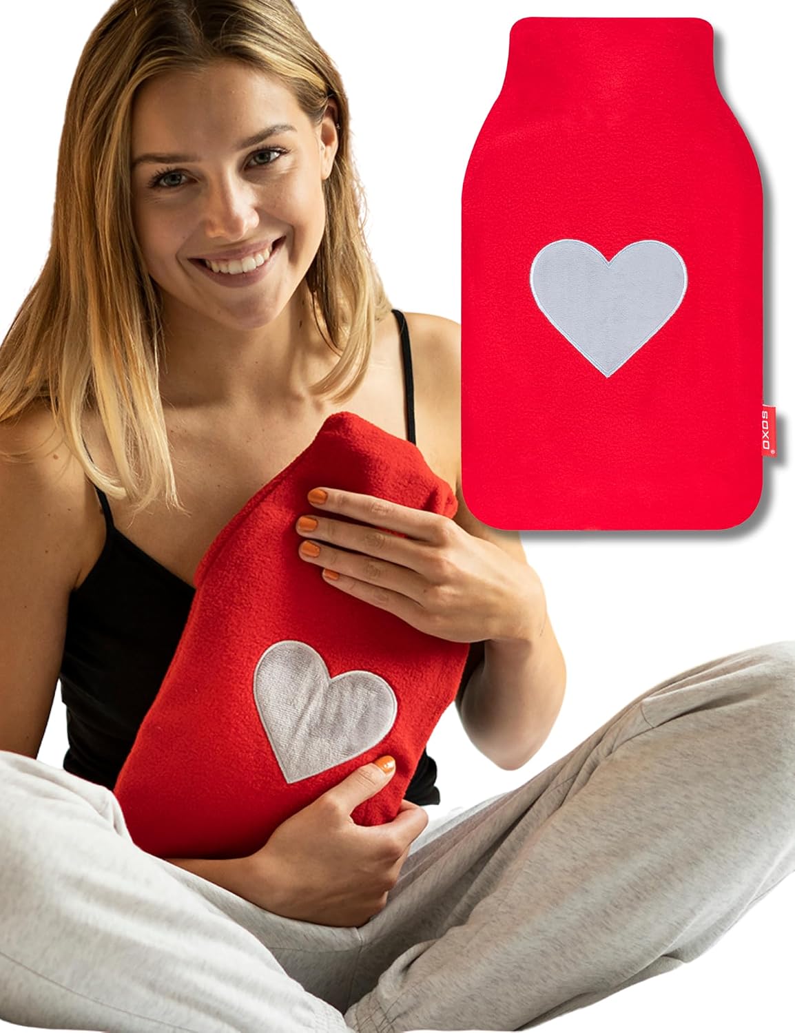 soxo Bolsa Agua Caliente 1,8L Corazón - Hot Water Bottle