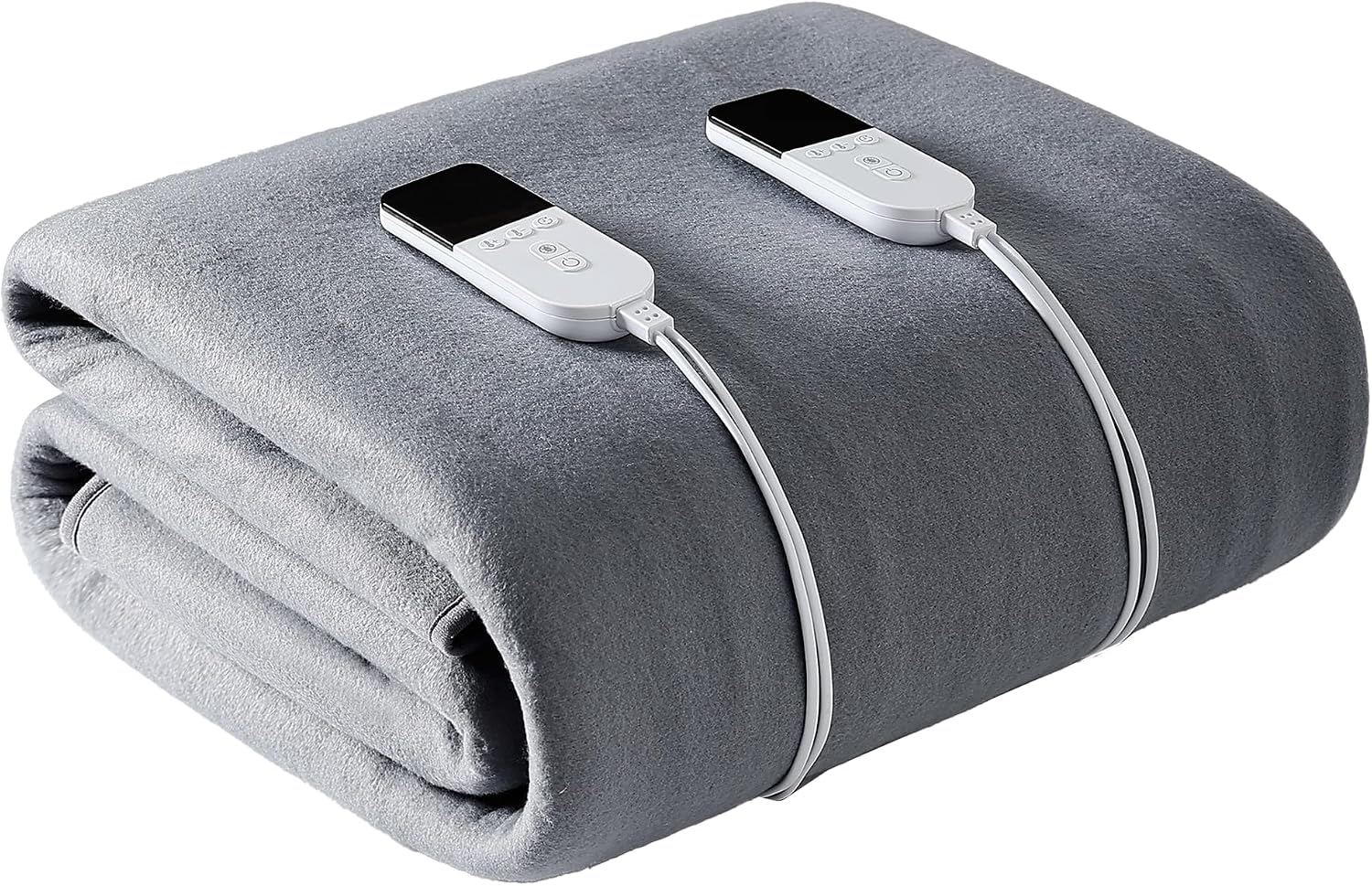 Calienta Camas Electrico 180x200cm: Manta Eléctrica Protección Sobrecalentamiento Apagado Automático 5 Niveles de Calor Temporizador 2-12h Lavable a Máquina - Precalienta bajo la sábana