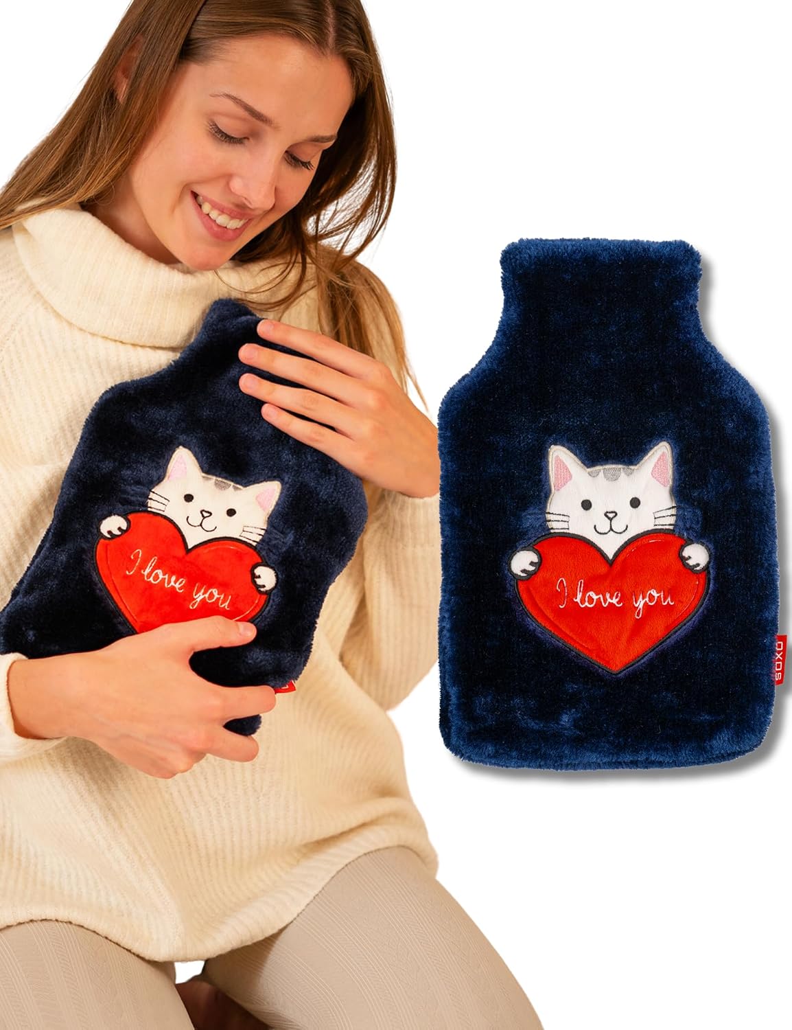 soxo Bolsa Agua Caliente 1,8L Animales - Hot Water Bottle
