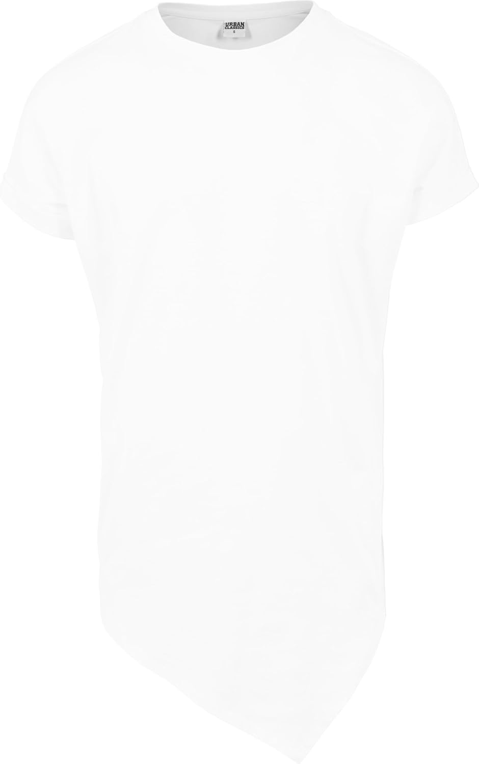 Urban Classics Asymetric Long tee Camiseta para Hombre